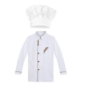 Alternative view of Tạp Dề Đồng Phục Đầu Bếp Cao Cấp – Chống Bám Bẩn, Bền Màu, Thiết Kế Chuyên Nghiệp