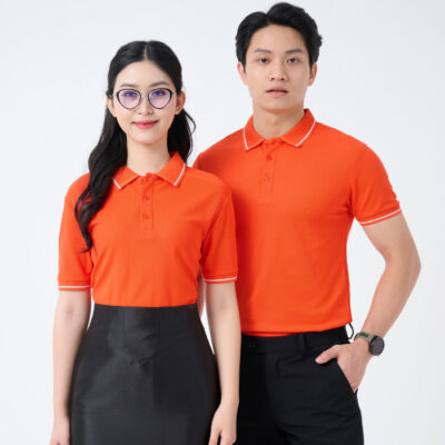 Áo Polo Đồng Phục Vải Cá Sấu PE