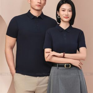 Alternative view of Áo Polo Đồng Phục Vải Cá Sấu Poly – Bền Màu, Thoáng Mát, Chuẩn Form Đồng Bộ