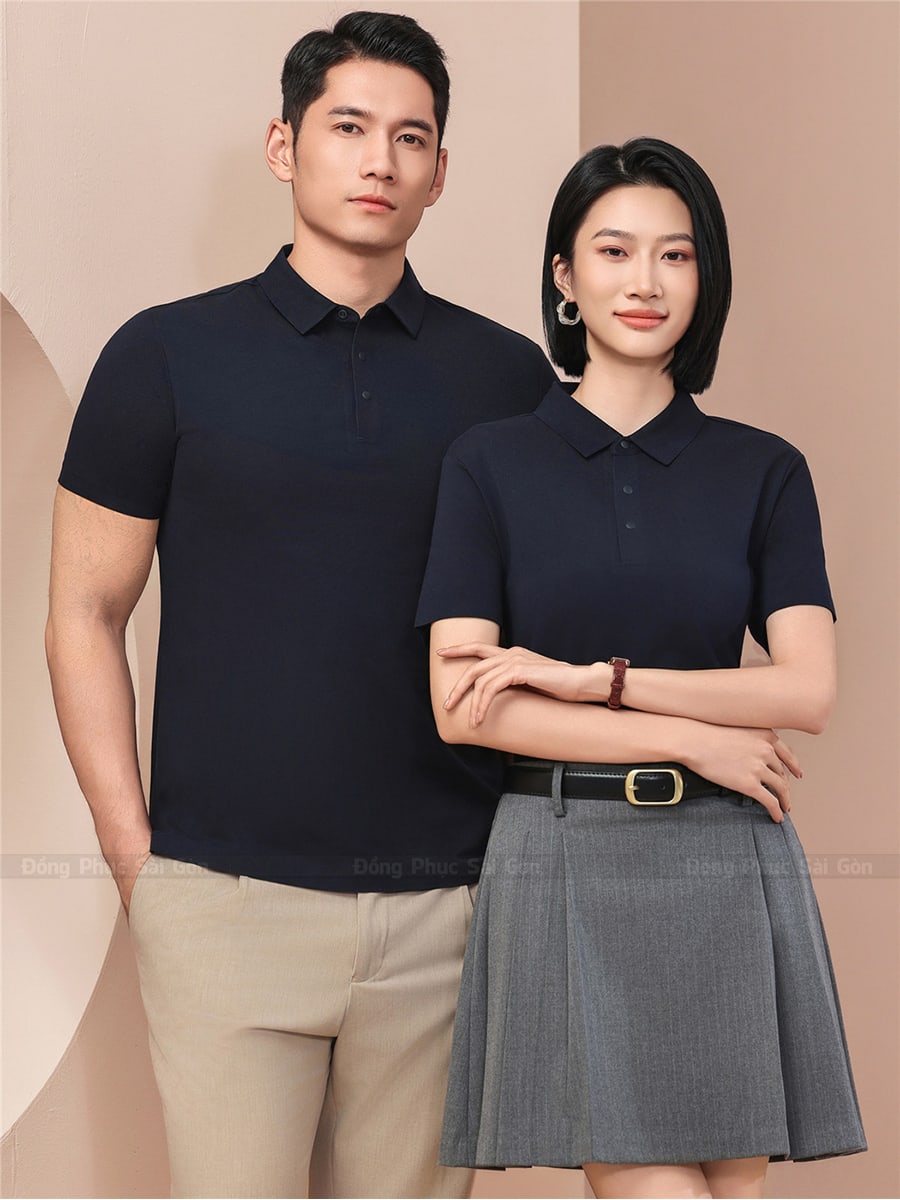 Áo Polo Đồng Phục Vải Cá Sấu Poly – Bền Màu, Thoáng Mát, Chuẩn Form Đồng Bộ - Ảnh 2