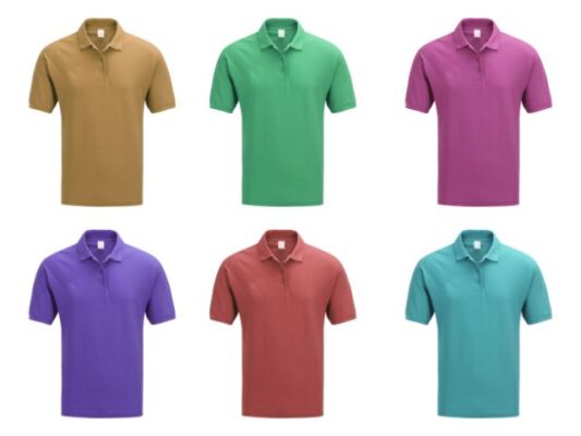 Áo Polo Đồng Phục Vải Cá Sấu Poly