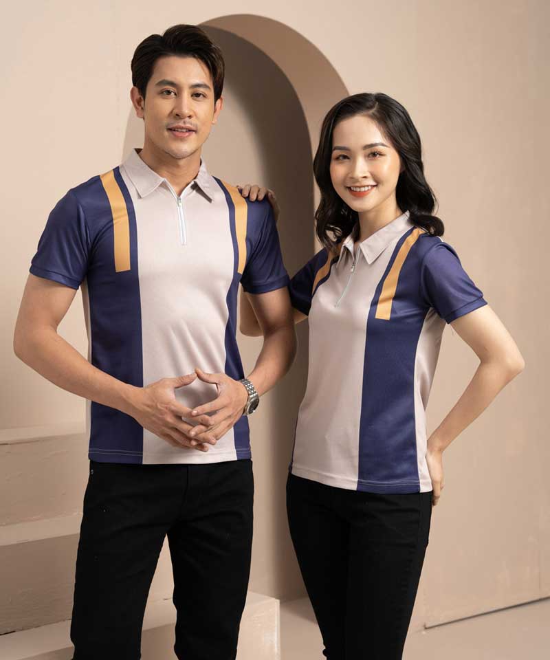 Áo Polo Đồng Phục Vải Thun Lạnh