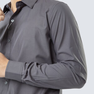 Áo Sơ Mi Đồng Phục Màu Ghi