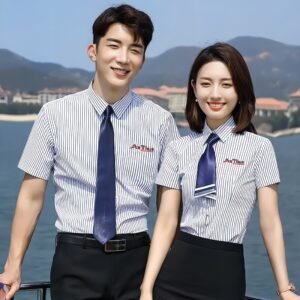 Áo Sơ Mi Đồng Phục Thêu Logo