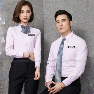 Áo Sơ Mi Đồng Phục Thêu Logo