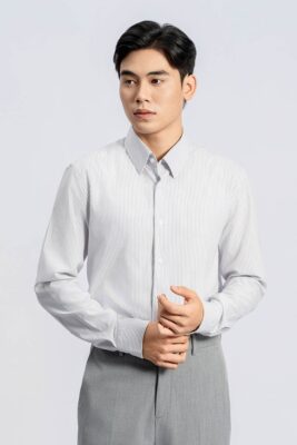 Áo Sơ Mi Đồng Phục Vải Nano