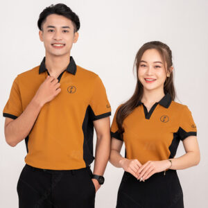 Áo Thun Đồng Phục Phối Màu Nổi Bật