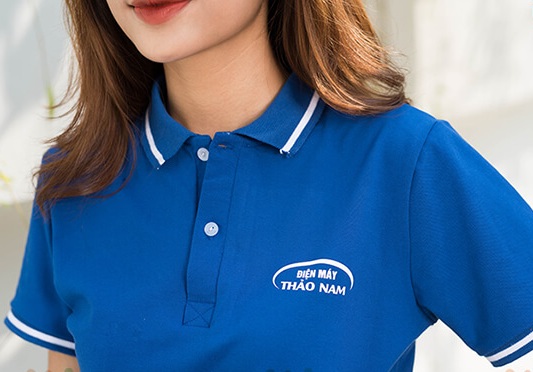 Áo Thun Đồng Phục Thêu Logo