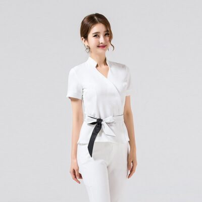 Đồng Phục Spa Màu Trắng