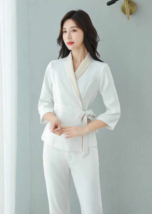 Đồng Phục Spa Màu Trắng