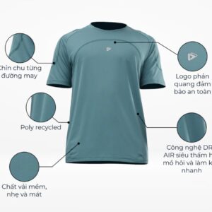 Đồng Phục Thể Thao Vải Thun Dry-Fit