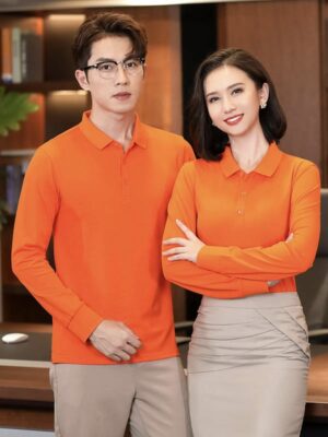 Áo Polo Đồng Phục Tay Dài
