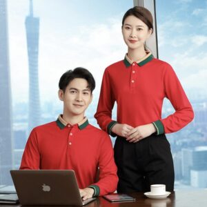 Áo Polo Đồng Phục Tay Dài