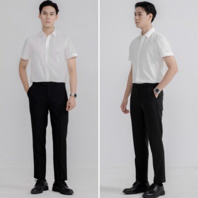 Quần Âu Đồng Phục Màu Đen
