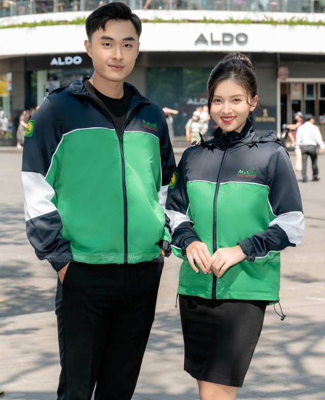 Áo Khoác Đồng Phục Vải Thun