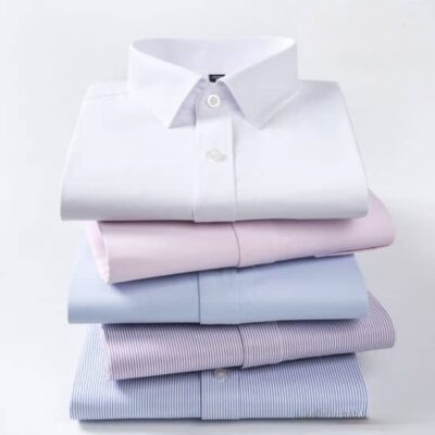 Áo Sơ Mi Đồng Phục Vải Kate Ý