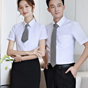 Áo Sơ Mi Đồng Phục Vải Cotton Hàn