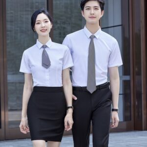 Áo Sơ Mi Đồng Phục Vải Cotton Hàn