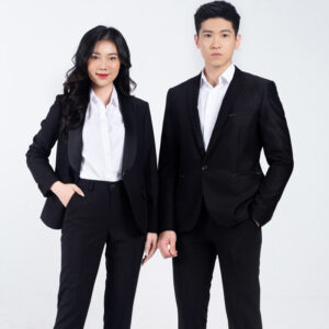 Veston Đồng Phục Vải Tuytsi