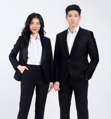 Veston Đồng Phục Vải Tuytsi