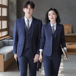 Veston Đồng Phục Vải Cashmere