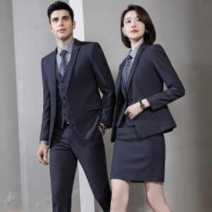 Veston Đồng Phục Vải Cashmere