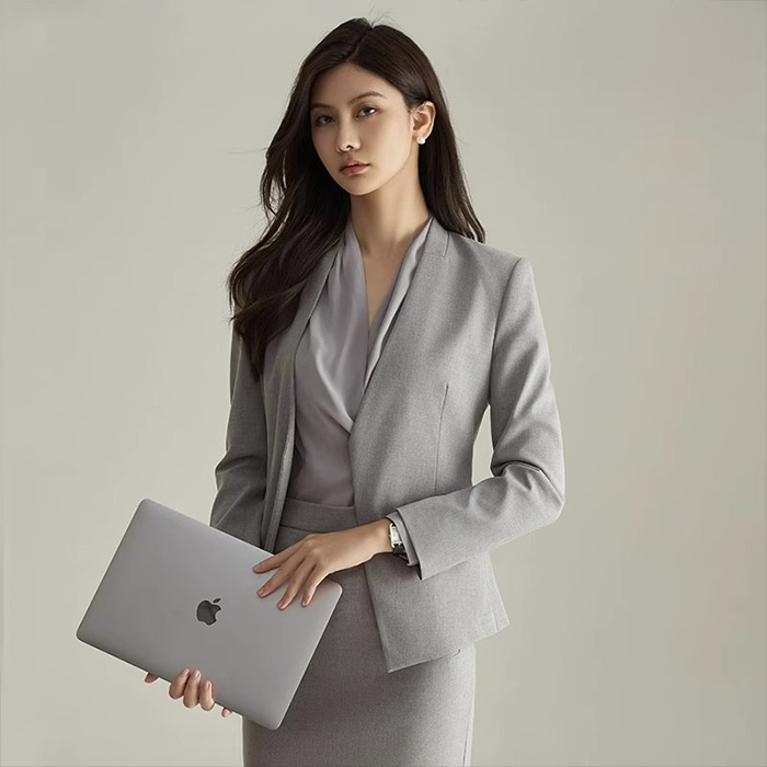 Veston Đồng Phục Vải Kaki Lạnh