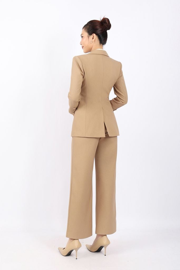 Veston Đồng Phục Vải Kaki Lạnh