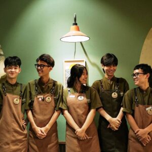 Đồng Phục Cafe Thêu Logo