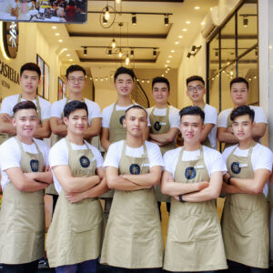 Đồng Phục Cafe Thêu Logo