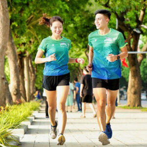 Đồng Phục Thể Thao Vải Thun 4 Chiều