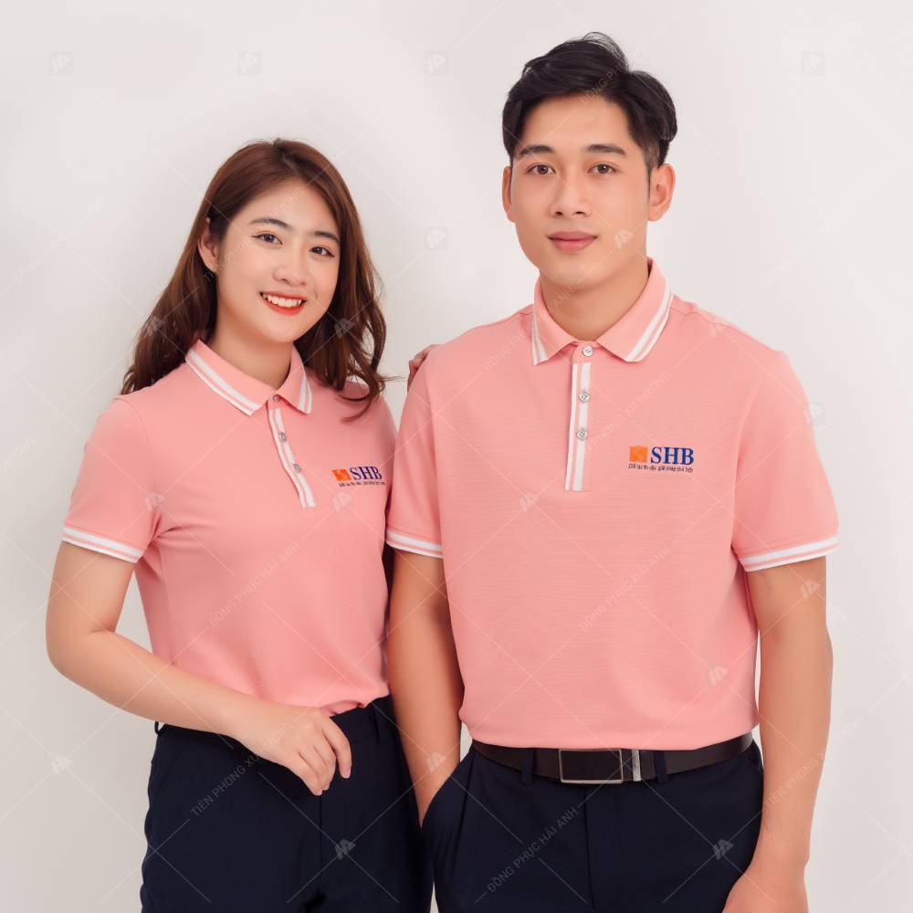 Áo Polo Đồng Phục Màu Pastel