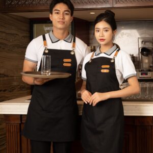 Tạp Dề Đồng Phục Vải Kaki Dày