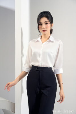 Áo Sơ Mi Đồng Phục Màu Trắng