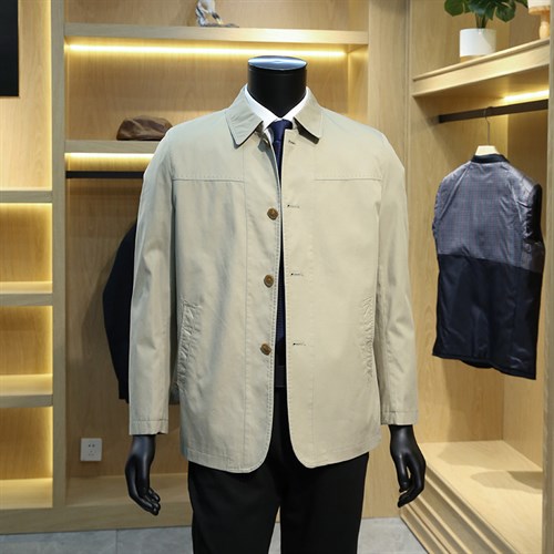 Áo Khoác Đồng Phục Vải Kaki Cao Cấp 2 Lớp – Giữ Ấm, Chống Nhăn, Thời Trang - Ảnh 3