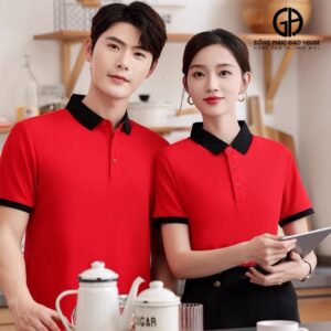 Áo Polo Đồng Phục Tay Ngắn 2025