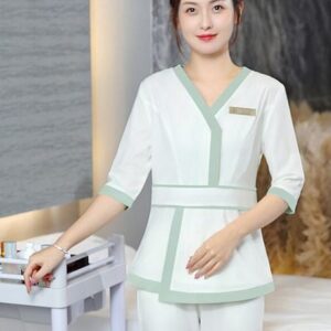 Đồng Phục Spa Màu Xanh Nhạt