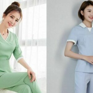 Đồng Phục Spa Màu Xanh Nhạt