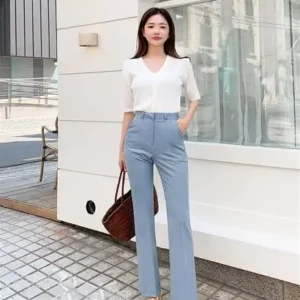 Quần Âu Đồng Phục Ống Đứng