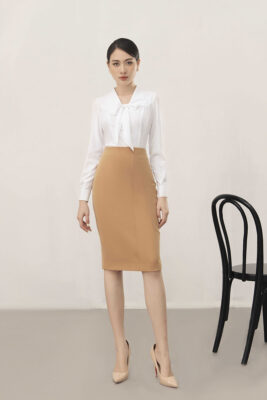 Chân Váy Đồng Phục Form Bút Chì