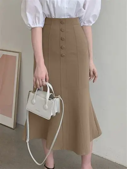 Chân Váy Đồng Phục Vải Kaki Lạnh