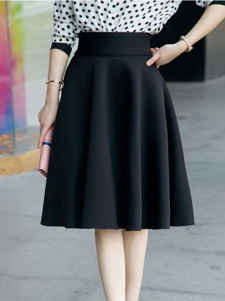 Chân Váy Đồng Phục Form Xòe Nhẹ