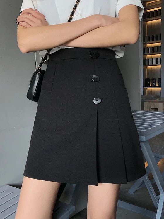 Chân Váy Đồng Phục Form Xòe Nhẹ – Thanh Lịch, Nữ Tính, Thoải Mái Khi Mặc - Ảnh 3