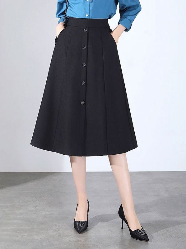 Chân Váy Đồng Phục Form Xòe Nhẹ