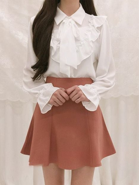 Chân Váy Đồng Phục Form Xòe Nhẹ – Thanh Lịch, Nữ Tính, Thoải Mái Khi Mặc - Ảnh 6