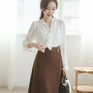 Chân Váy Đồng Phục Form Xòe Nhẹ