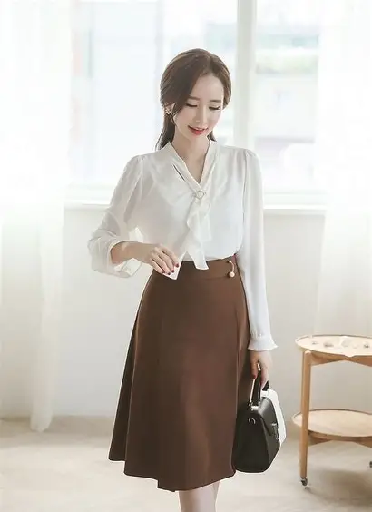 Chân Váy Đồng Phục Form Xòe Nhẹ