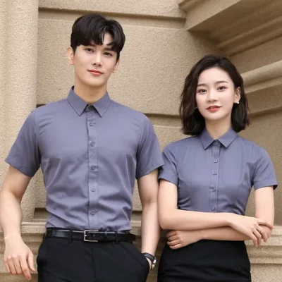 Áo Sơ Mi Đồng Phục Tay Ngắn