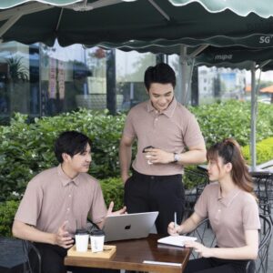 Áo Polo Đồng Phục Tay Ngắn 2025