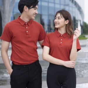 Áo Polo Đồng Phục Tay Ngắn 2025